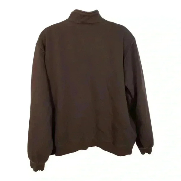 LL Bean Katahdin Iron Works zip up Sweatshirt Jacket shacket Fleece Lined - Picture 2 of 4